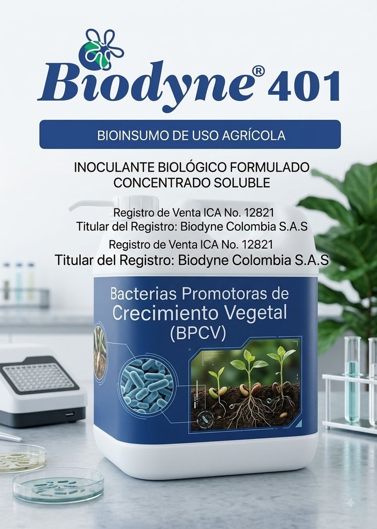Ficha de producto Biodyne® 401 Bioinsumo de uso agrícola